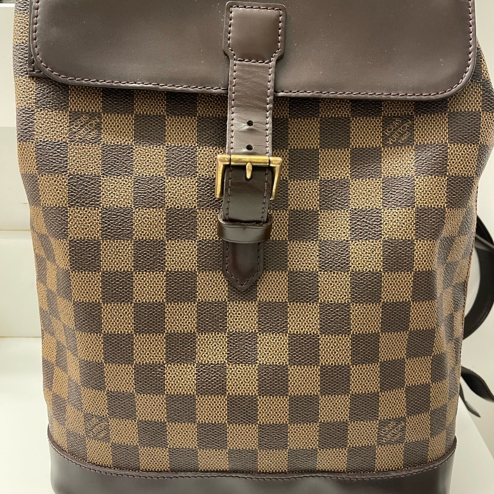 LV damier ebene soho backpack